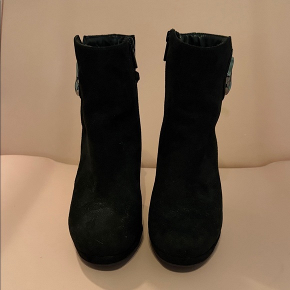 Elegant Black Ankle Boots size 6 - Picture 2 of 9
